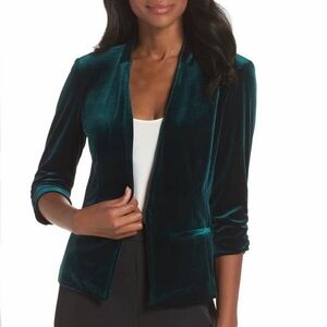 ELIZA J Velvet Pant Suit Set